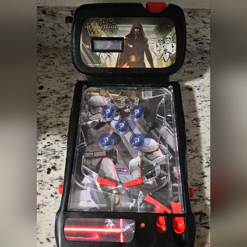 Star Wars "The Force Awakens" Table Top Electronic Pinball (2009)